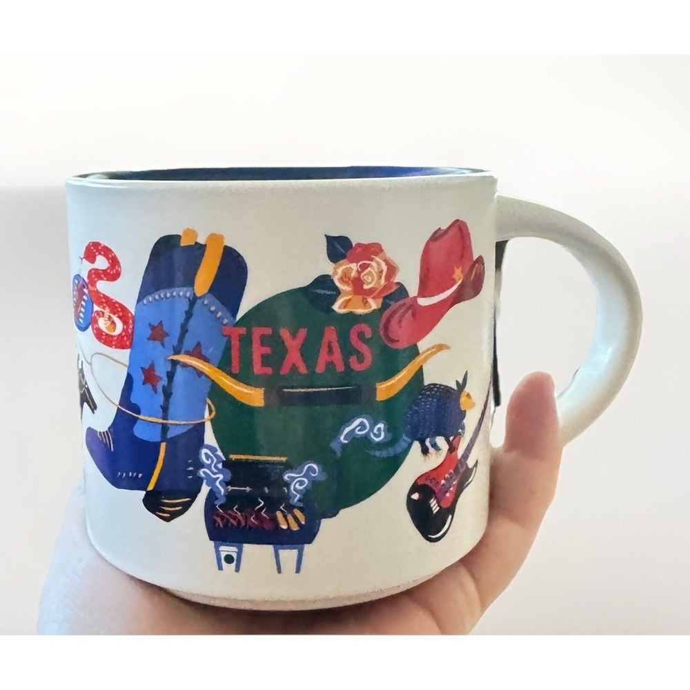 Starbucks Coffee Company Texas Discovery Series 2024 Mug 14oz NIB‎